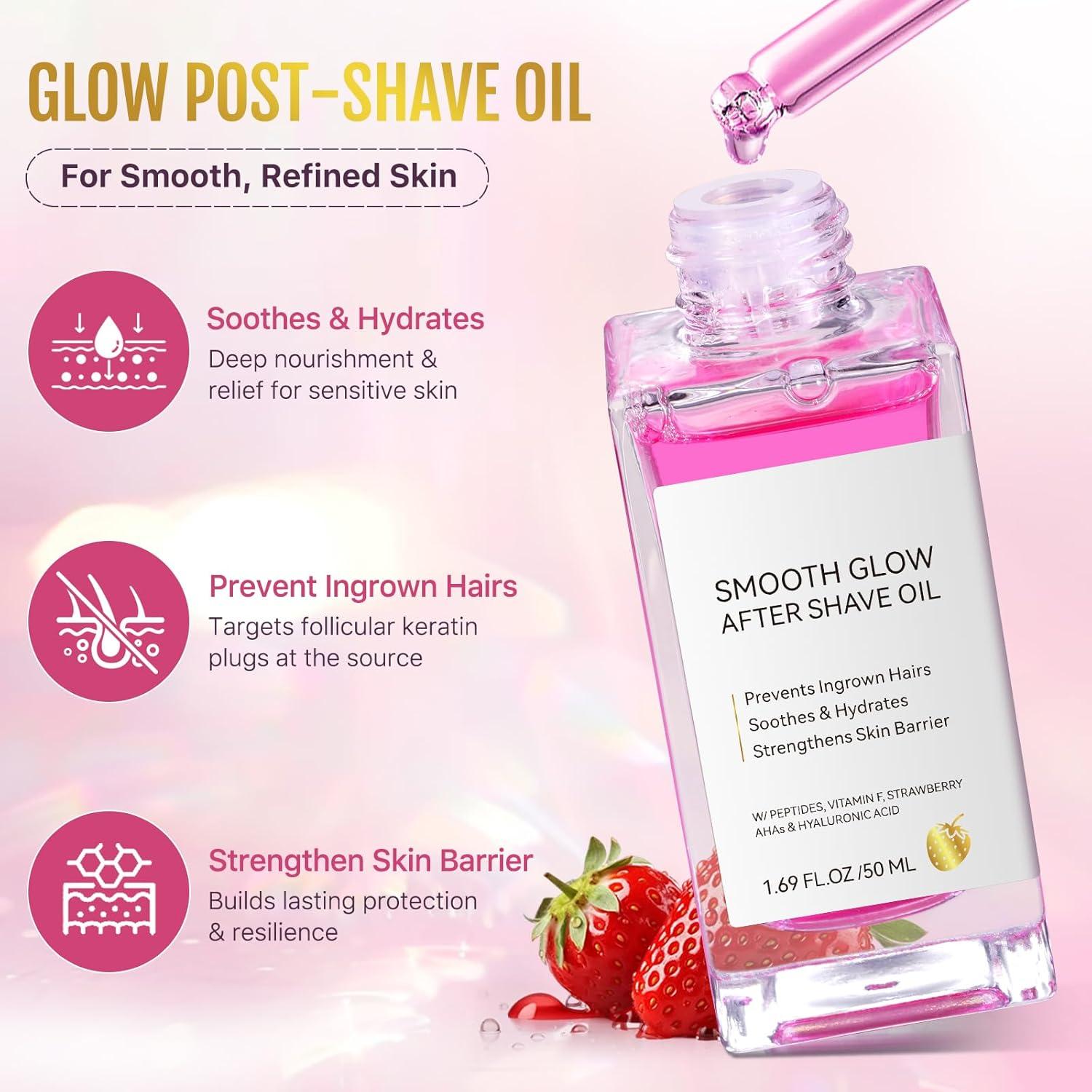 Aceite After Shave Pegciz Fresa y Vainilla 50ml Hidratante