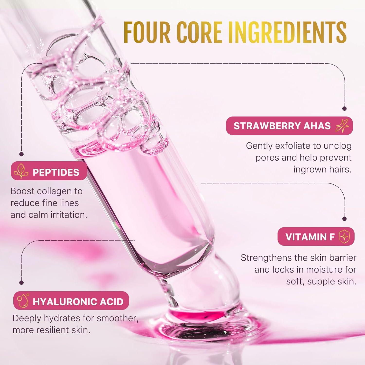 Aceite After Shave Pegciz Fresa y Vainilla 50ml Hidratante