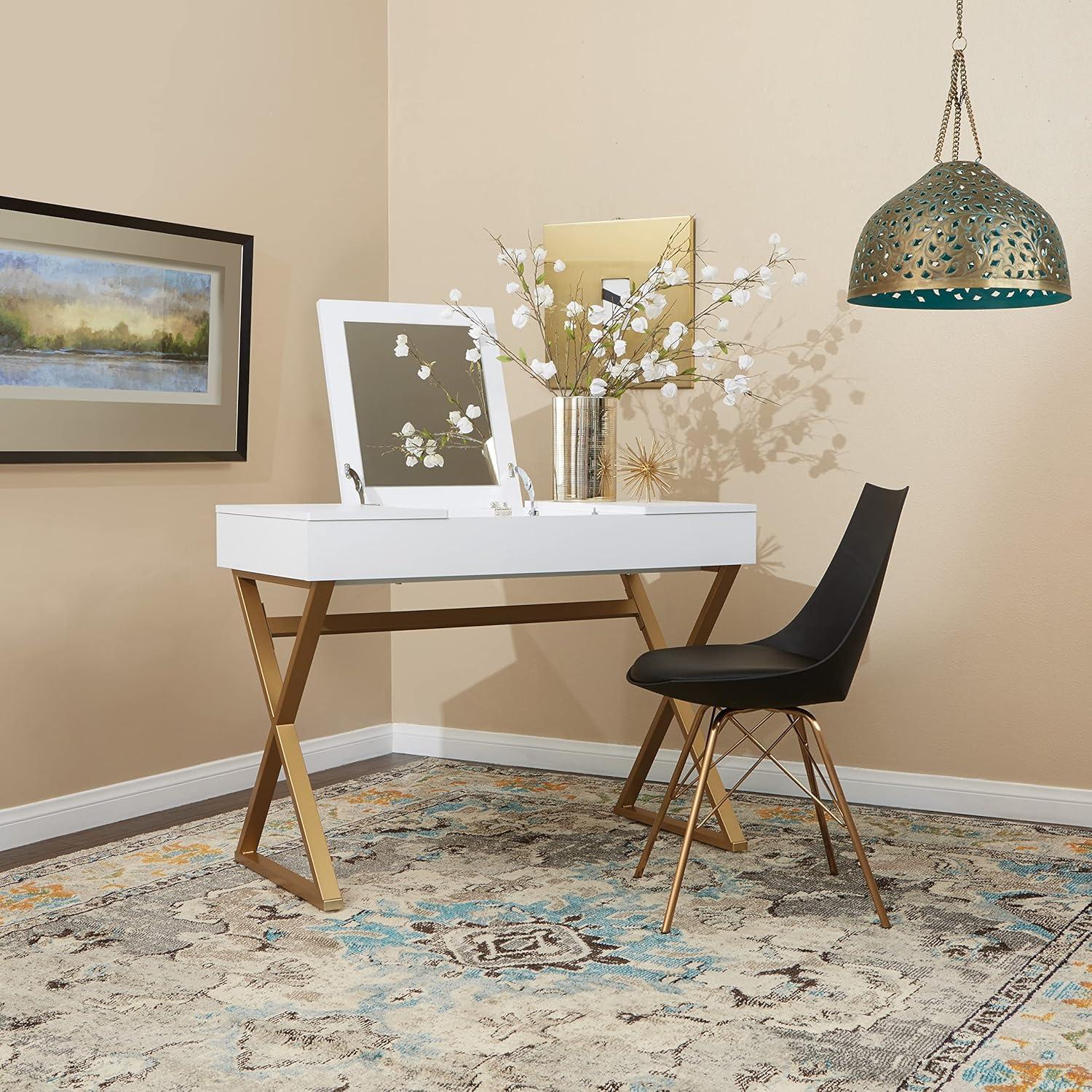 Silla de Comedor Oakley Moderna de Mitad de Siglo - Negro