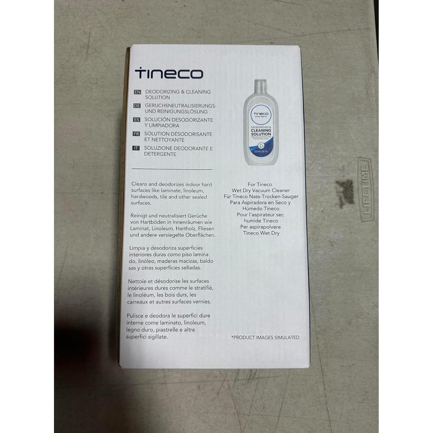 Solución de Limpieza Tineco 1L para Aspiradoras Húmedas y Secas
