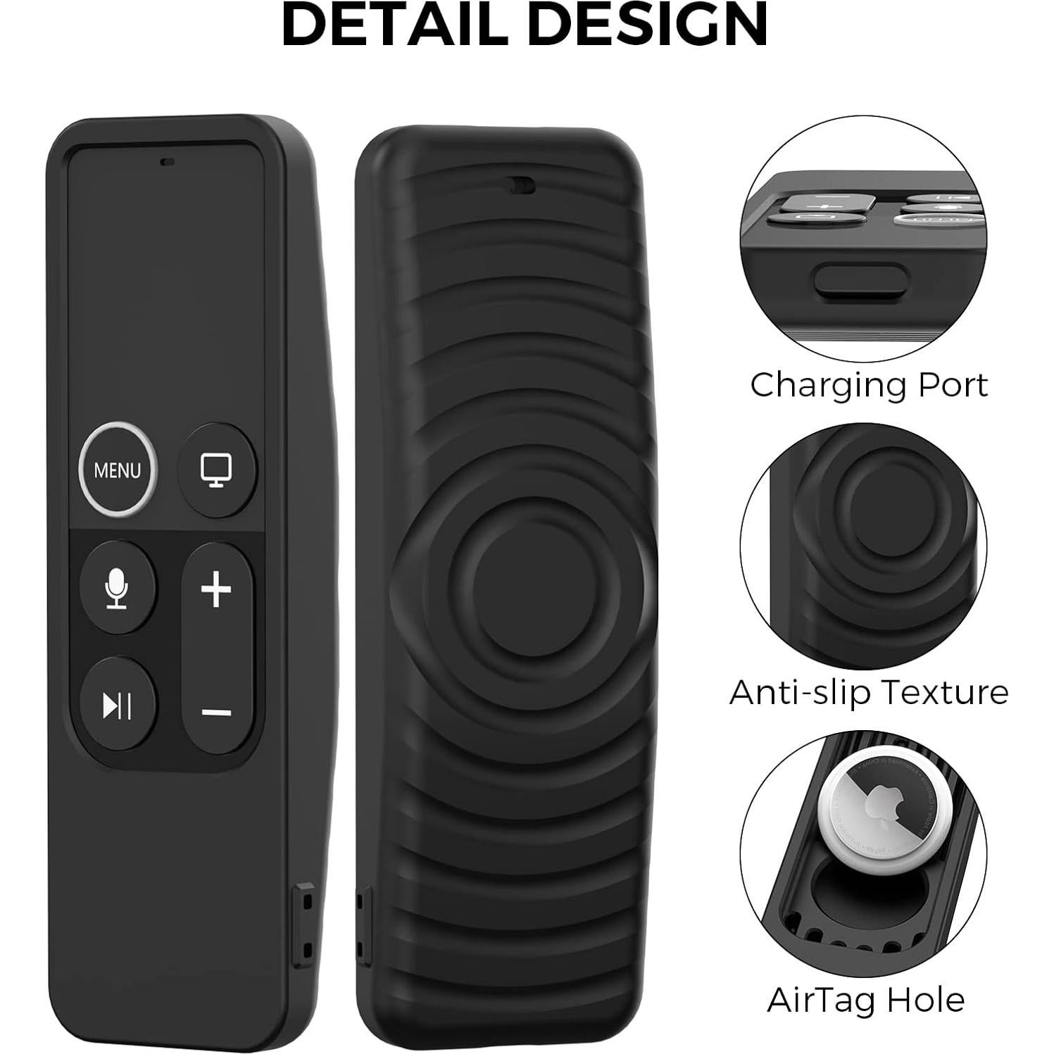 Funda Silicona Antideslizante AhaStyle para Control Remoto Apple TV