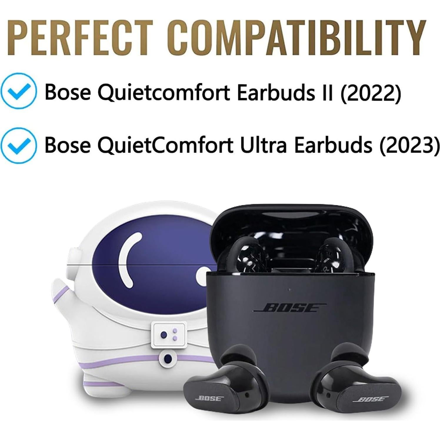 Funda Protectora 3D SKPY para Bose QuietComfort Earbuds II