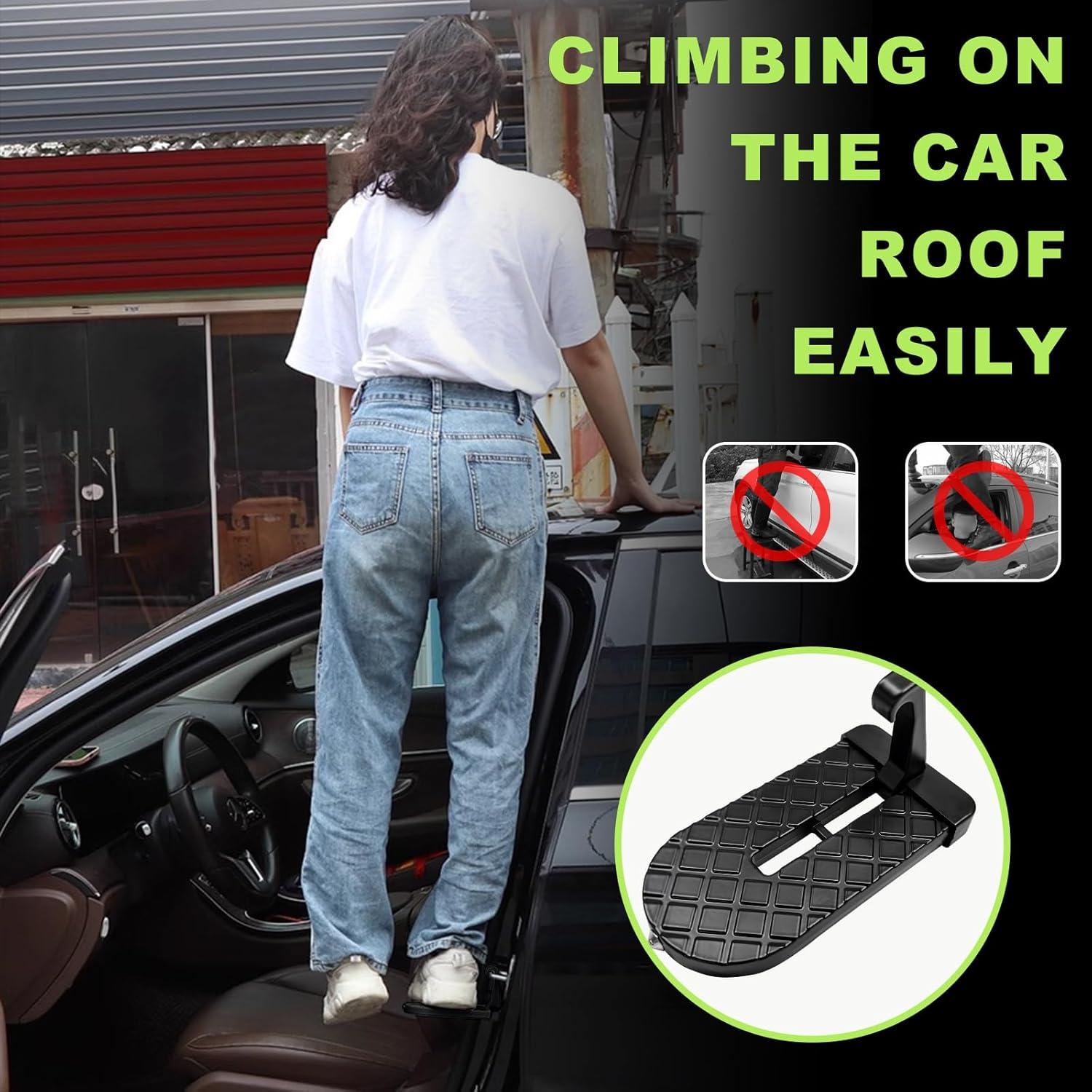 Escalón de Puerta de Coche Yourkar Plegable Antideslizante