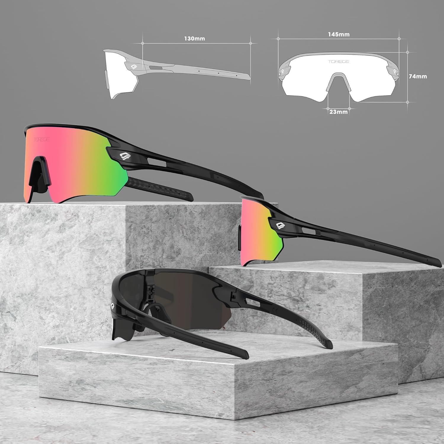 Gafas de sol deportivas Z87 UV protección alta definición