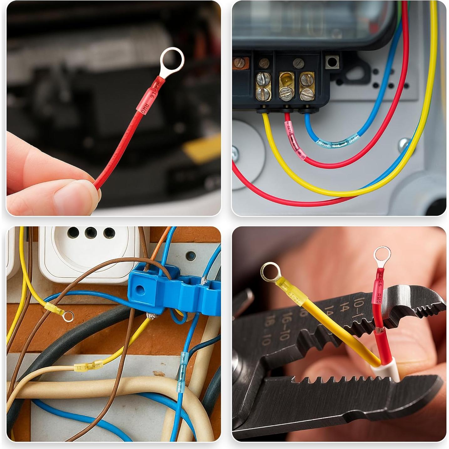 Kit de Conectores Termoretráctiles 320 Piezas Blazewraps