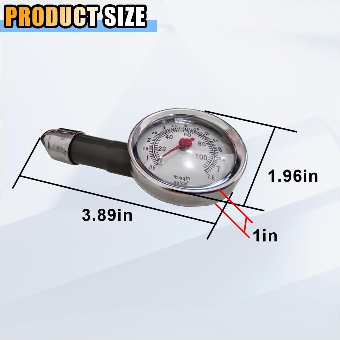 Medidor de Presión de Neumáticos JOYCOURT 0-7 Bar 2PCS