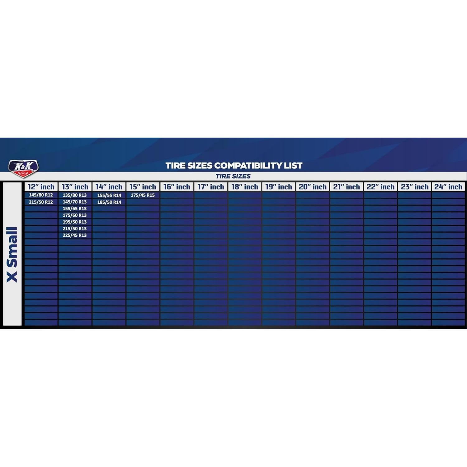 Calcetines de Nieve KNK Boutique Eco X-Pequeño para Neumáticos