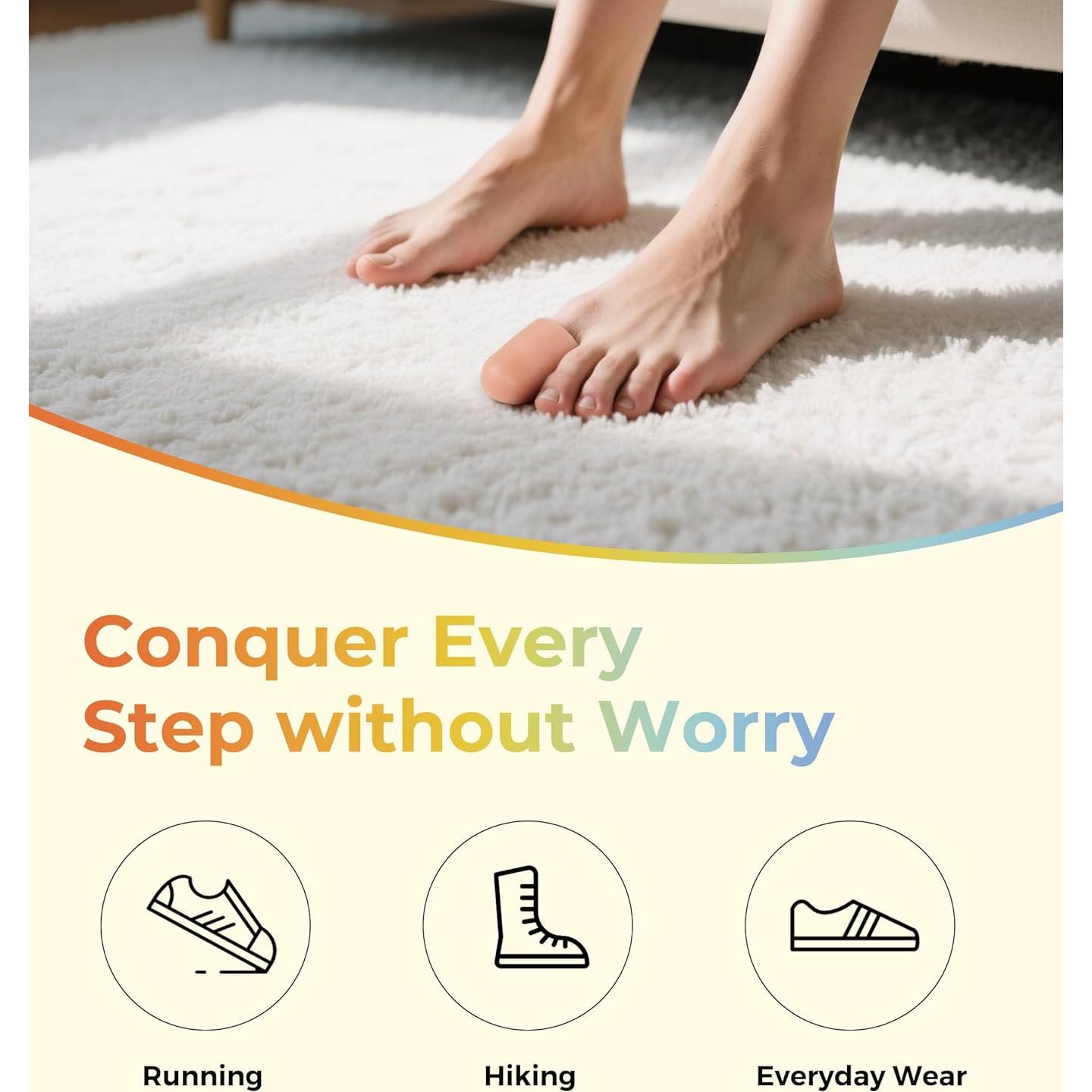 MasterMo 12 Capsulas de Gel para Dedo Gordo - Protección y Alivio