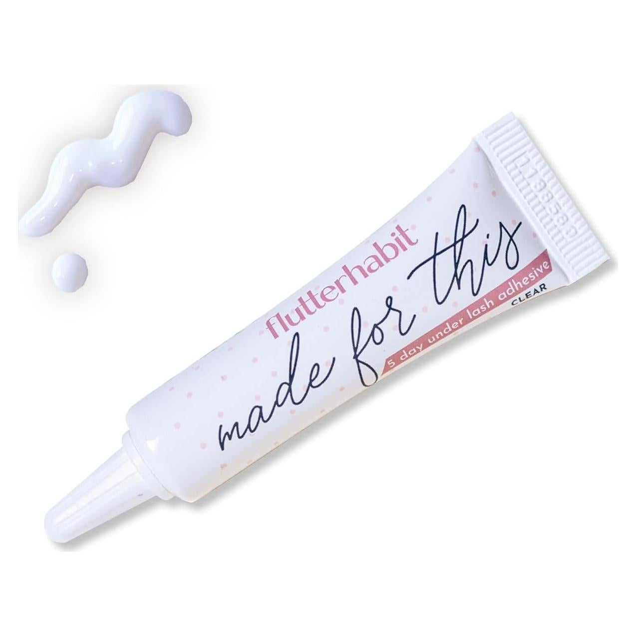 Adhesivo para Pestañas FlutterHabit Transparente 9.5x2.5cm
