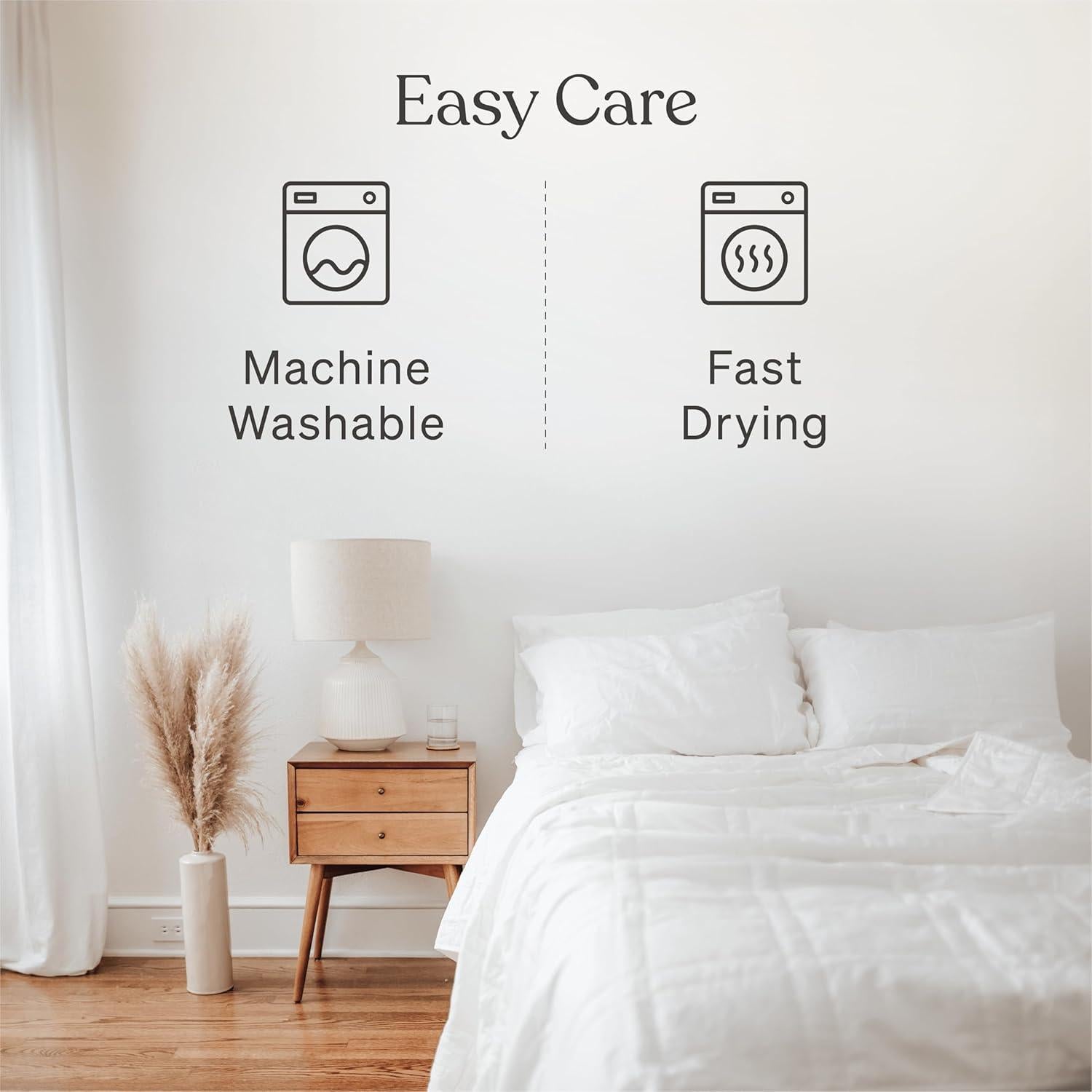 Edredón con peso Baloo 15 lb Doble/Reina 100% Algodón