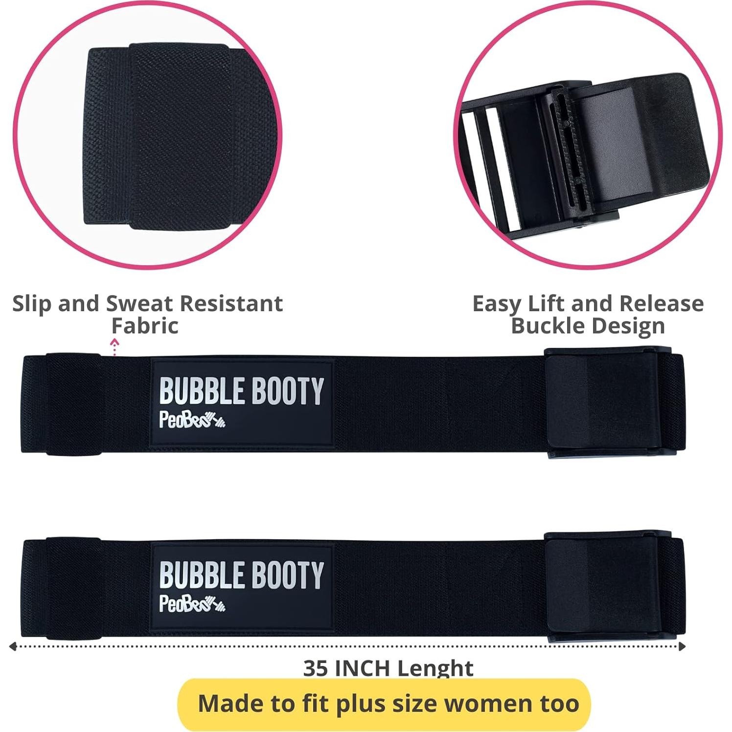 Bandas de Restricción Sanguínea BFR PeoBeo para Glúteos