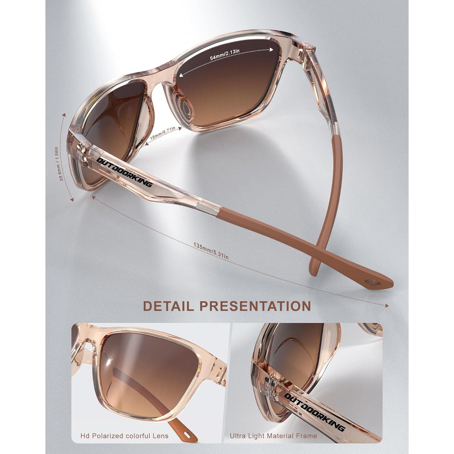 Gafas de sol polarizadas OUTDOORKING UV400 para correr y ciclismo