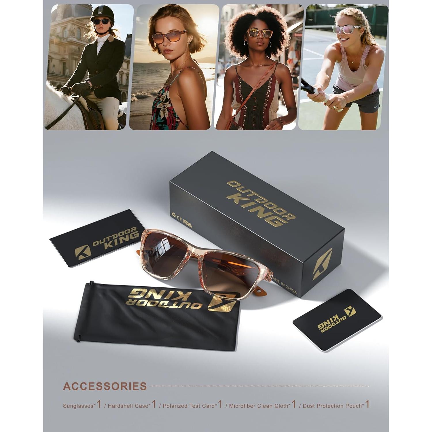 Gafas de sol polarizadas OUTDOORKING UV400 para correr y ciclismo