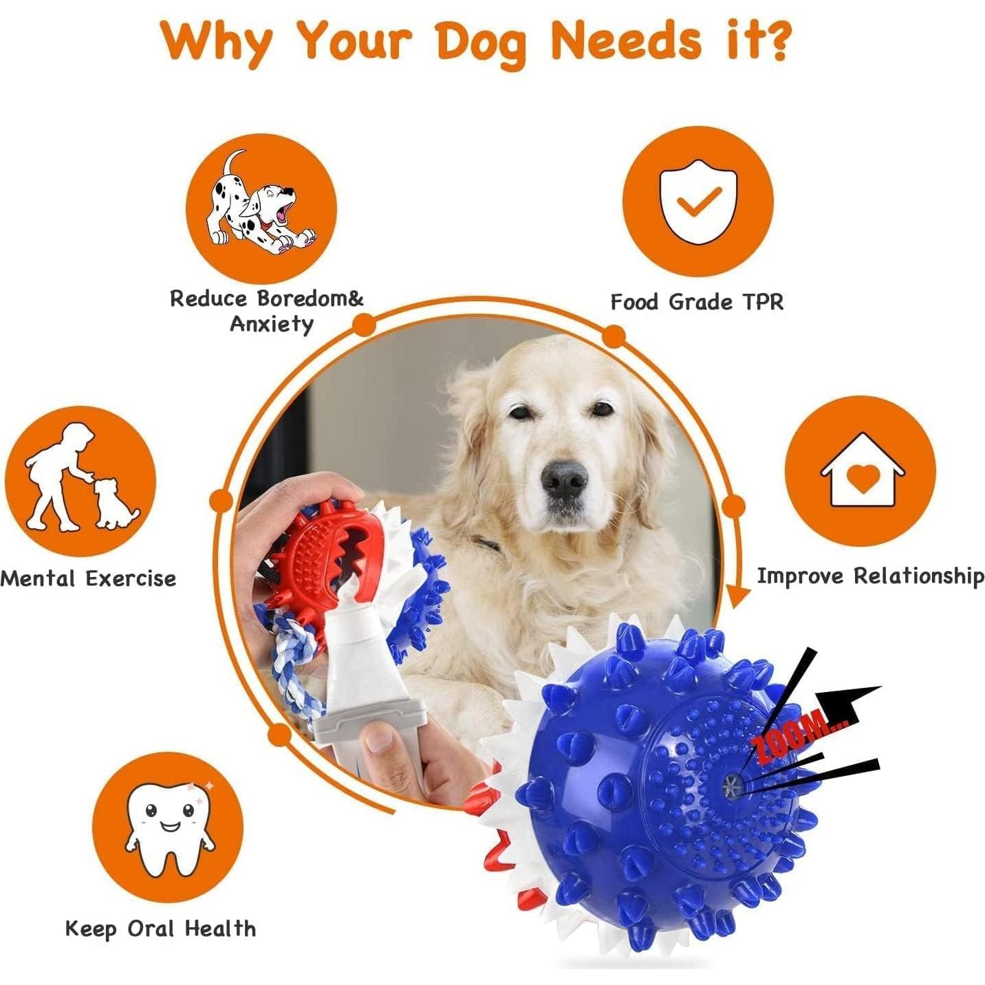 Juguete Interactivo para Perros con Ventosa Bobosogo 11.4cm