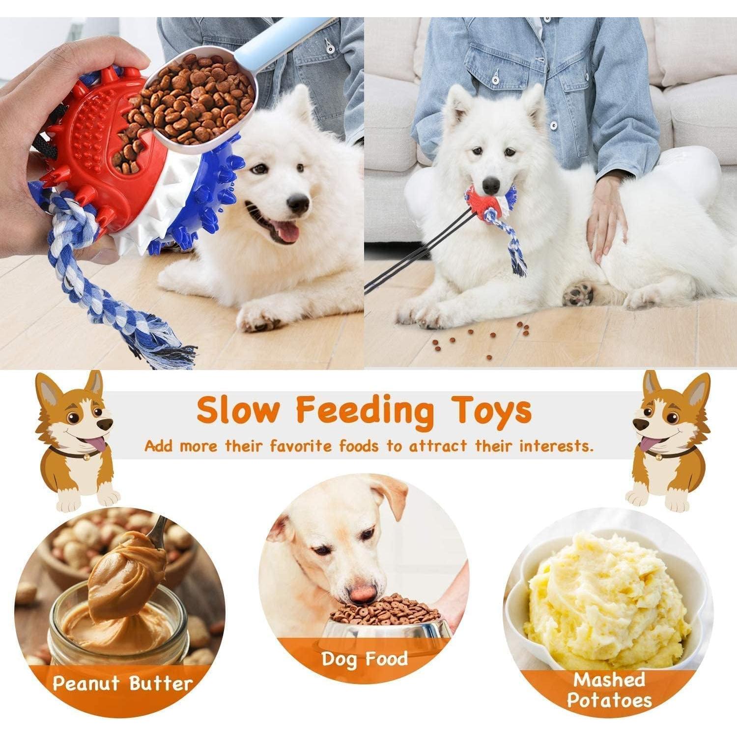 Juguete Interactivo para Perros con Ventosa Bobosogo 11.4cm