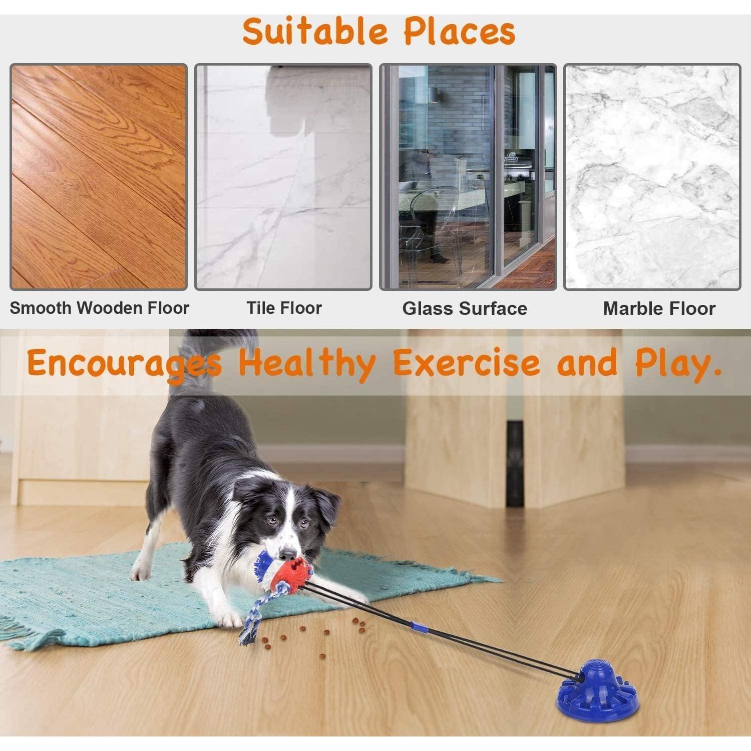 Juguete Interactivo para Perros con Ventosa Bobosogo 11.4cm