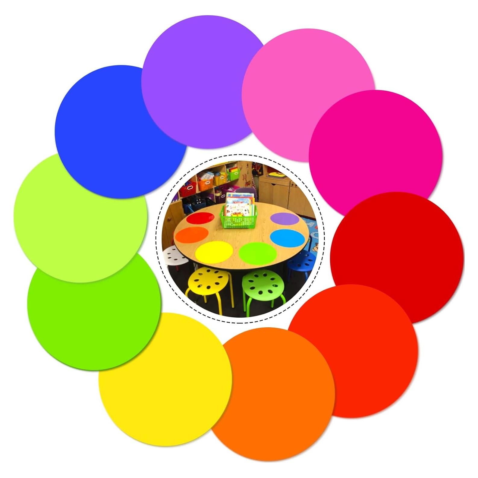 10 Puntos de Borrado en Seco Xuyyicao 28 cm Multicolor