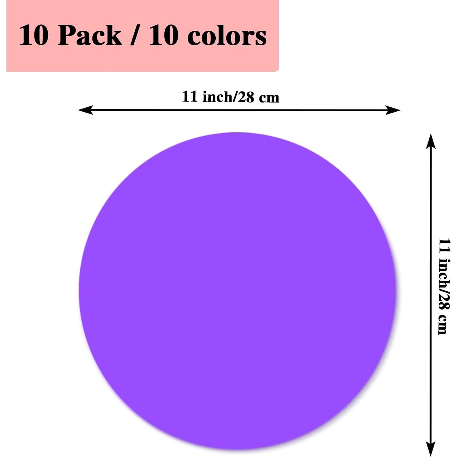 10 Puntos de Borrado en Seco Xuyyicao 28 cm Multicolor