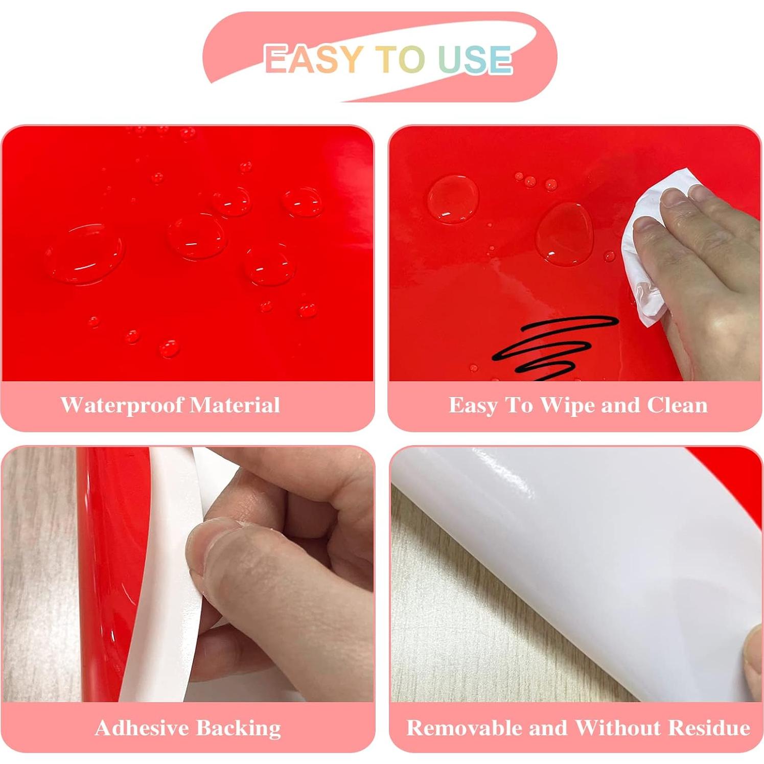 10 Puntos de Borrado en Seco Xuyyicao 28 cm Multicolor