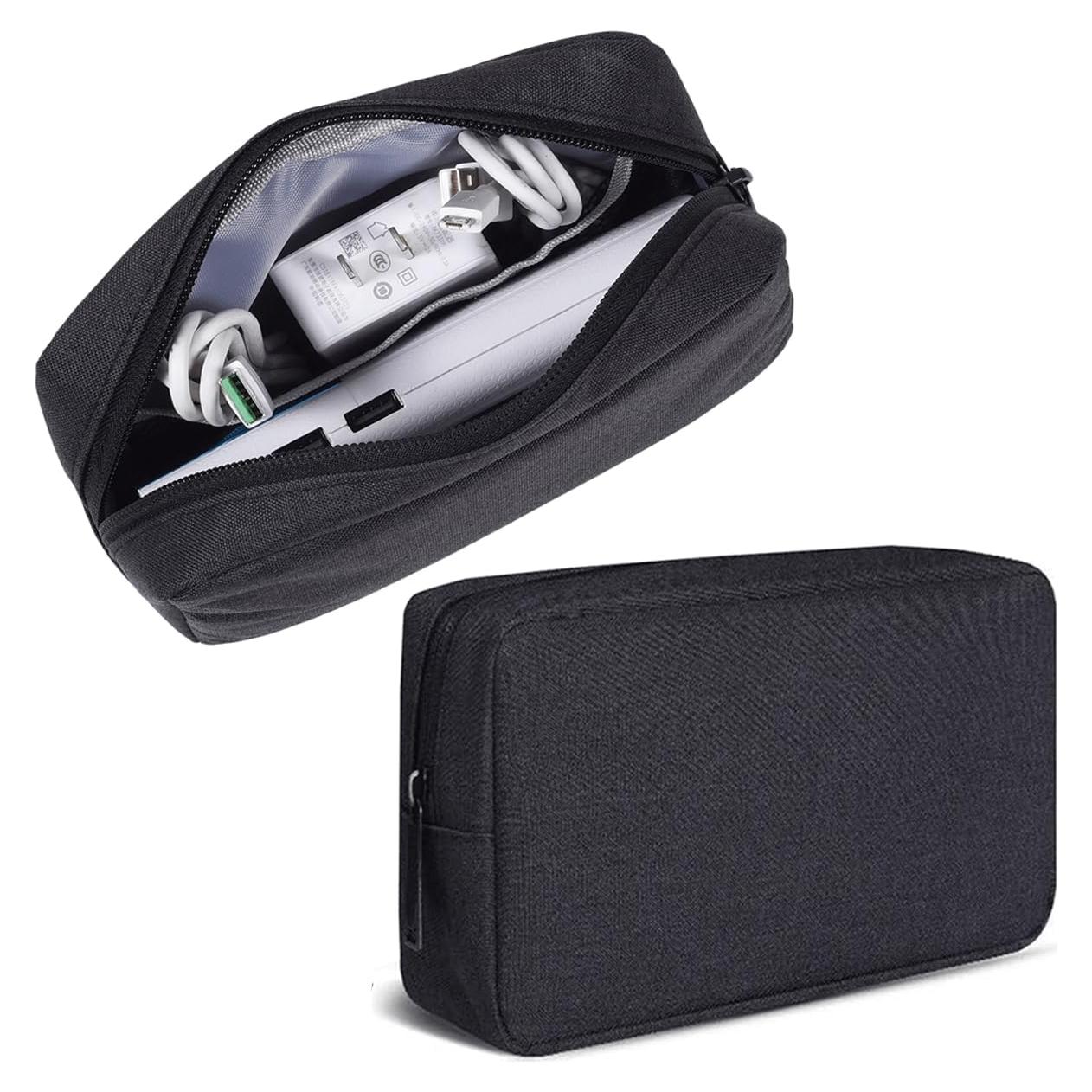 Organizador de Cables CAAORDKSO Pequeño Negro Impermeable