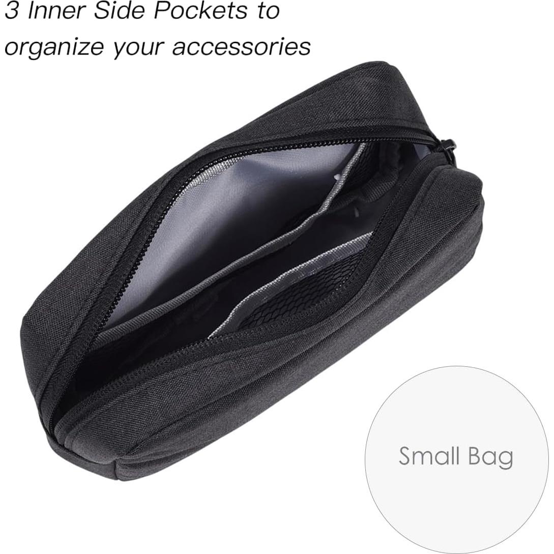 Organizador de Cables CAAORDKSO Pequeño Negro Impermeable