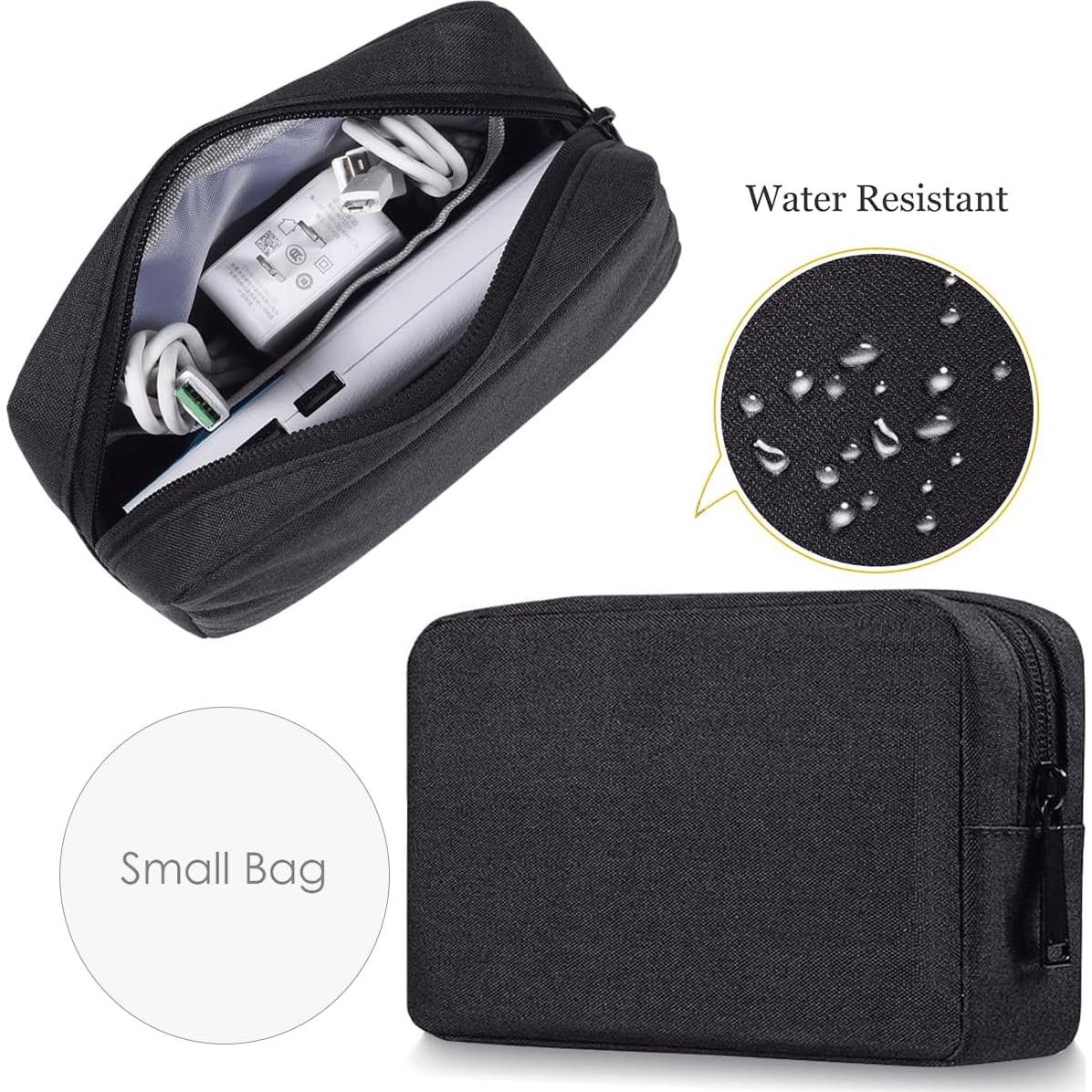 Organizador de Cables CAAORDKSO Pequeño Negro Impermeable