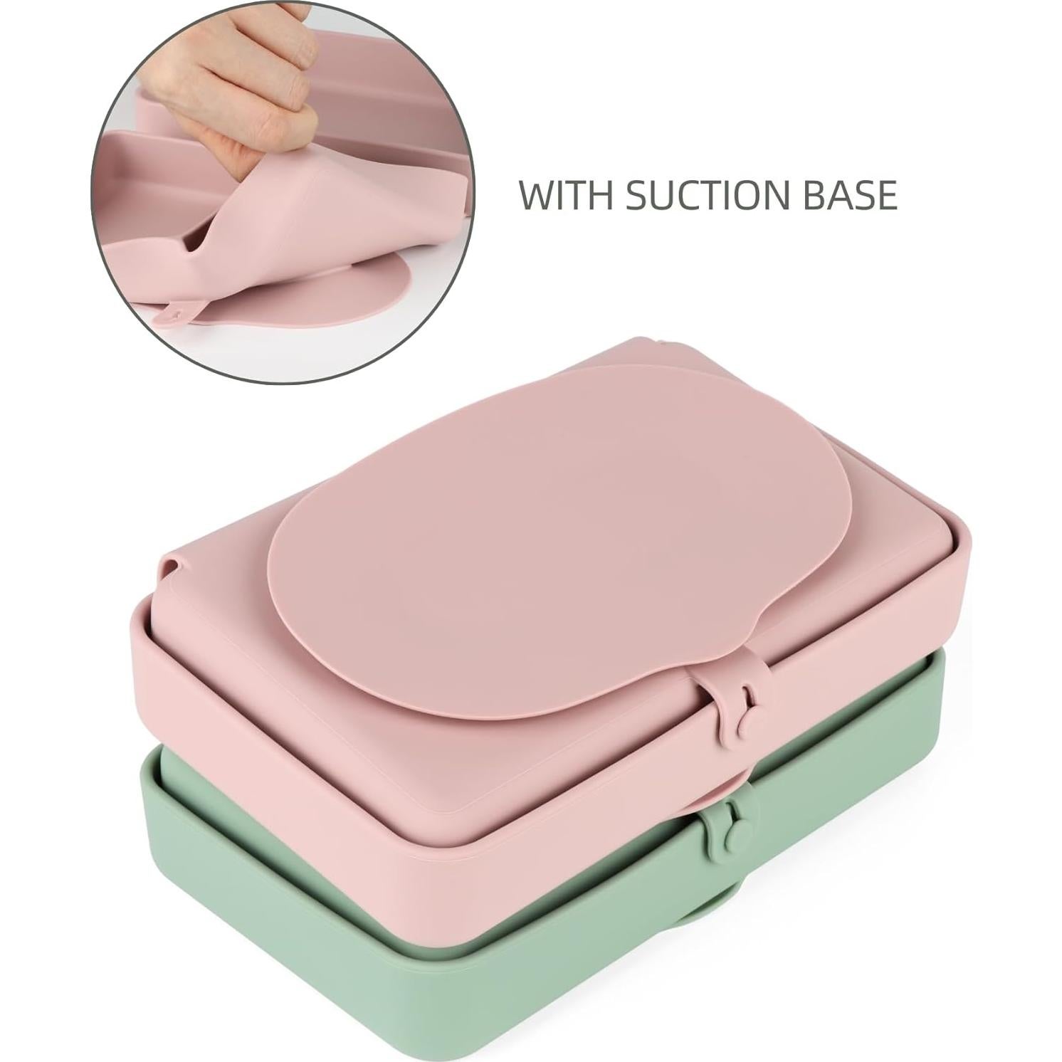 Plato de Silicona Nearbyme Plegable para Bebés 18x12.9 cm