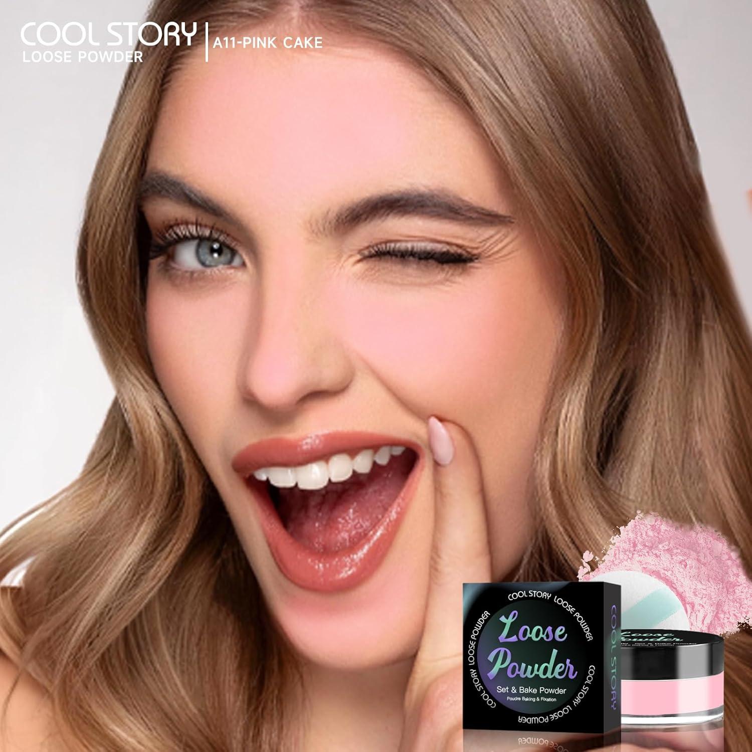 Polvo Suelto Fijador Cool Story Cakea 6g Acabado Mate