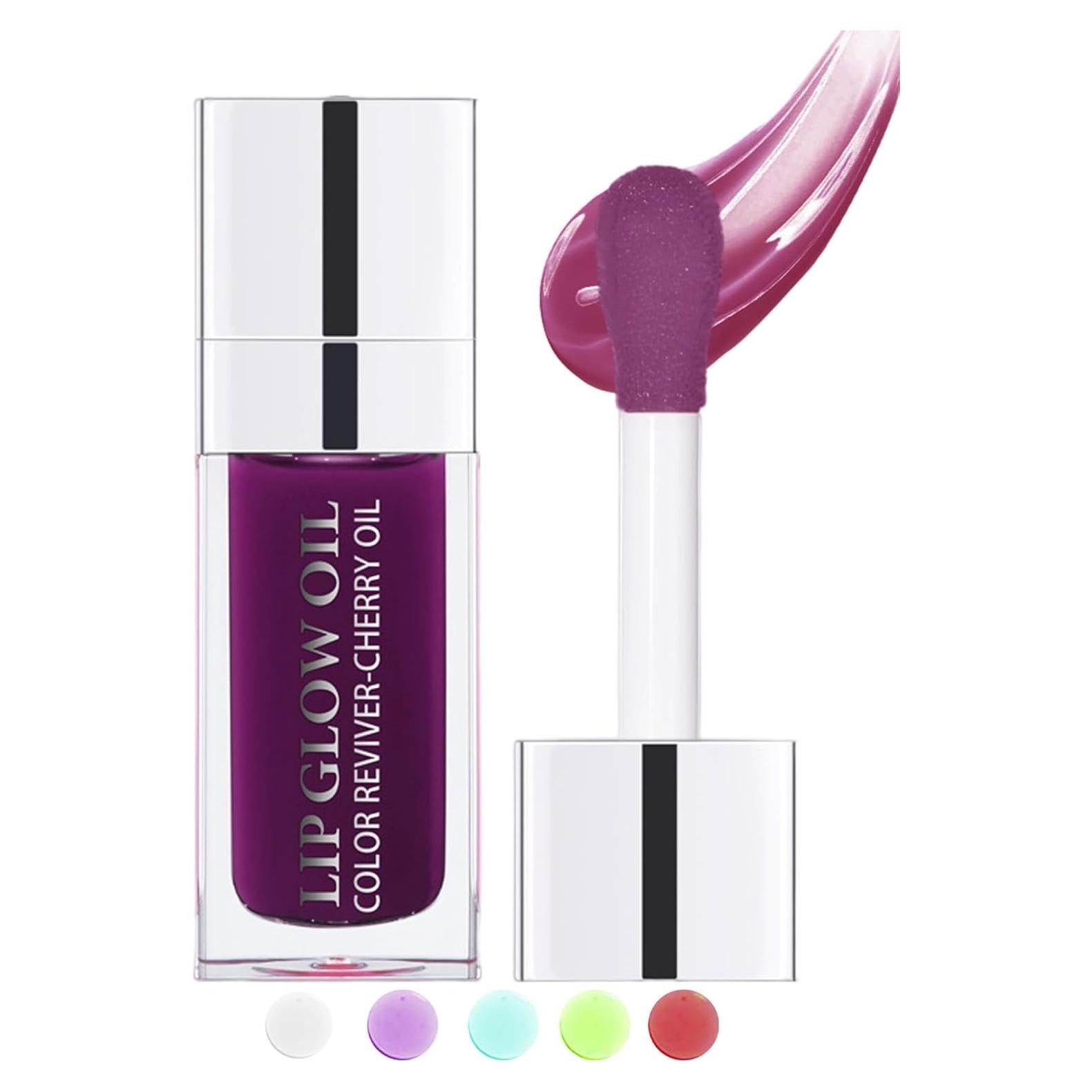 Aceite de Labios Hidratante LYSdefeu Berry 32g - Brillo Voluminizador