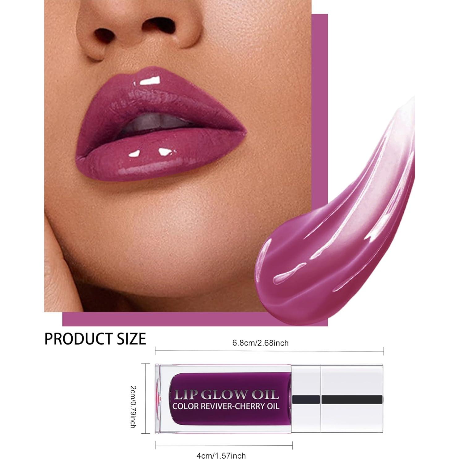 Aceite de Labios Hidratante LYSdefeu Berry 32g - Brillo Voluminizador