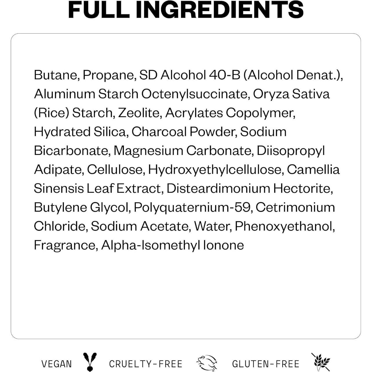 Champú Seco IGK First Class 186.9 ml - Detoxificante Carbón