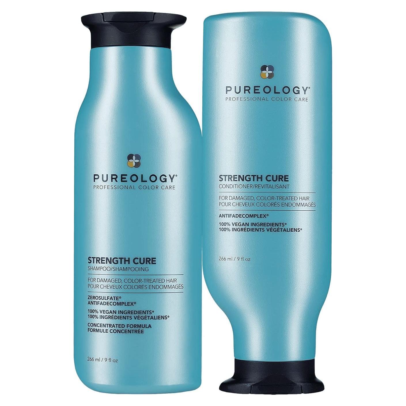 Conjunto Champú y Acondicionador Pureology Strength Cure 266ml