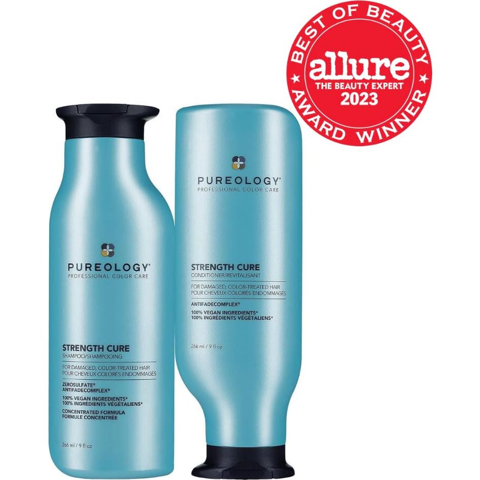 Conjunto Champú y Acondicionador Pureology Strength Cure 266ml