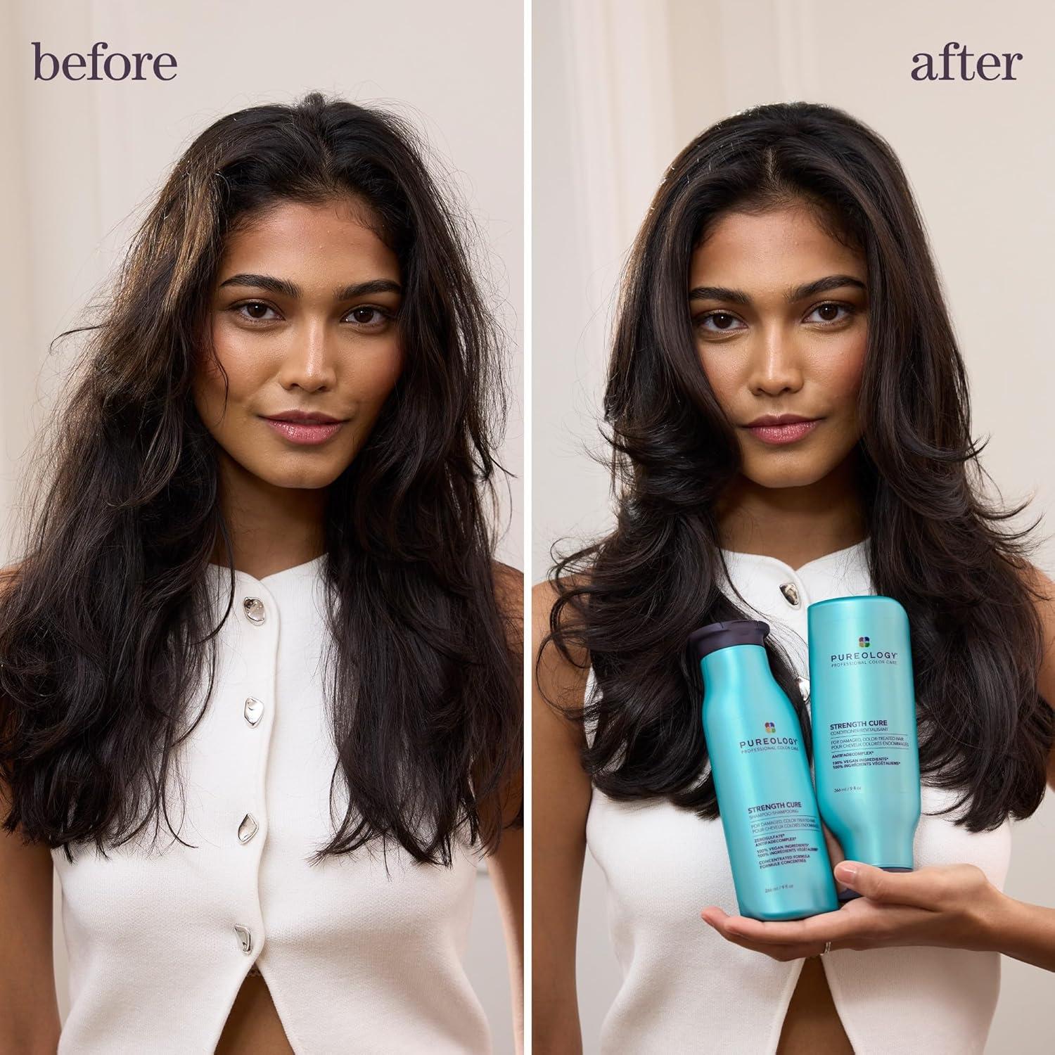 Conjunto Champú y Acondicionador Pureology Strength Cure 266ml