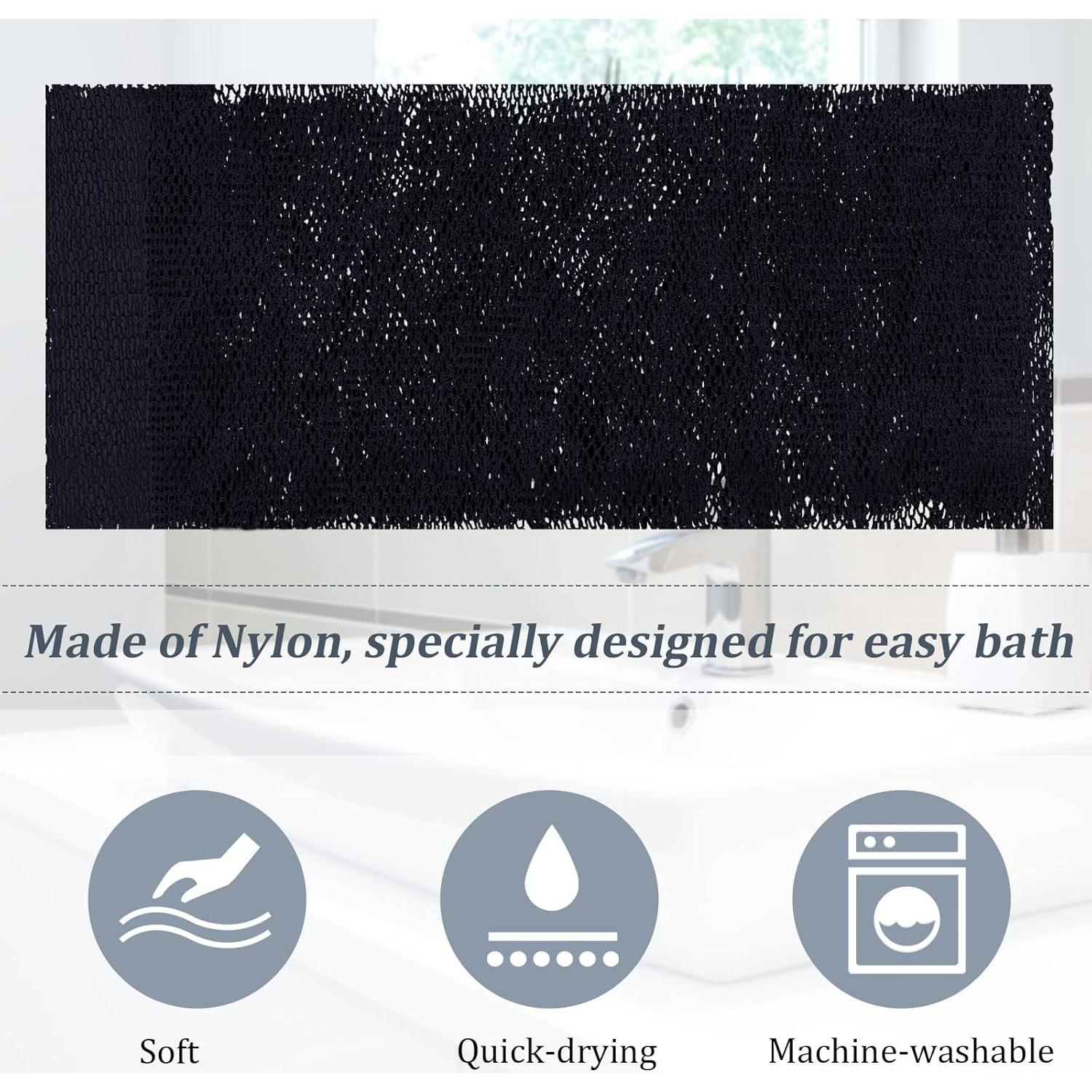 Esponja Exfoliante Africana Shappy 2 Pcs 65x20 cm Nylon