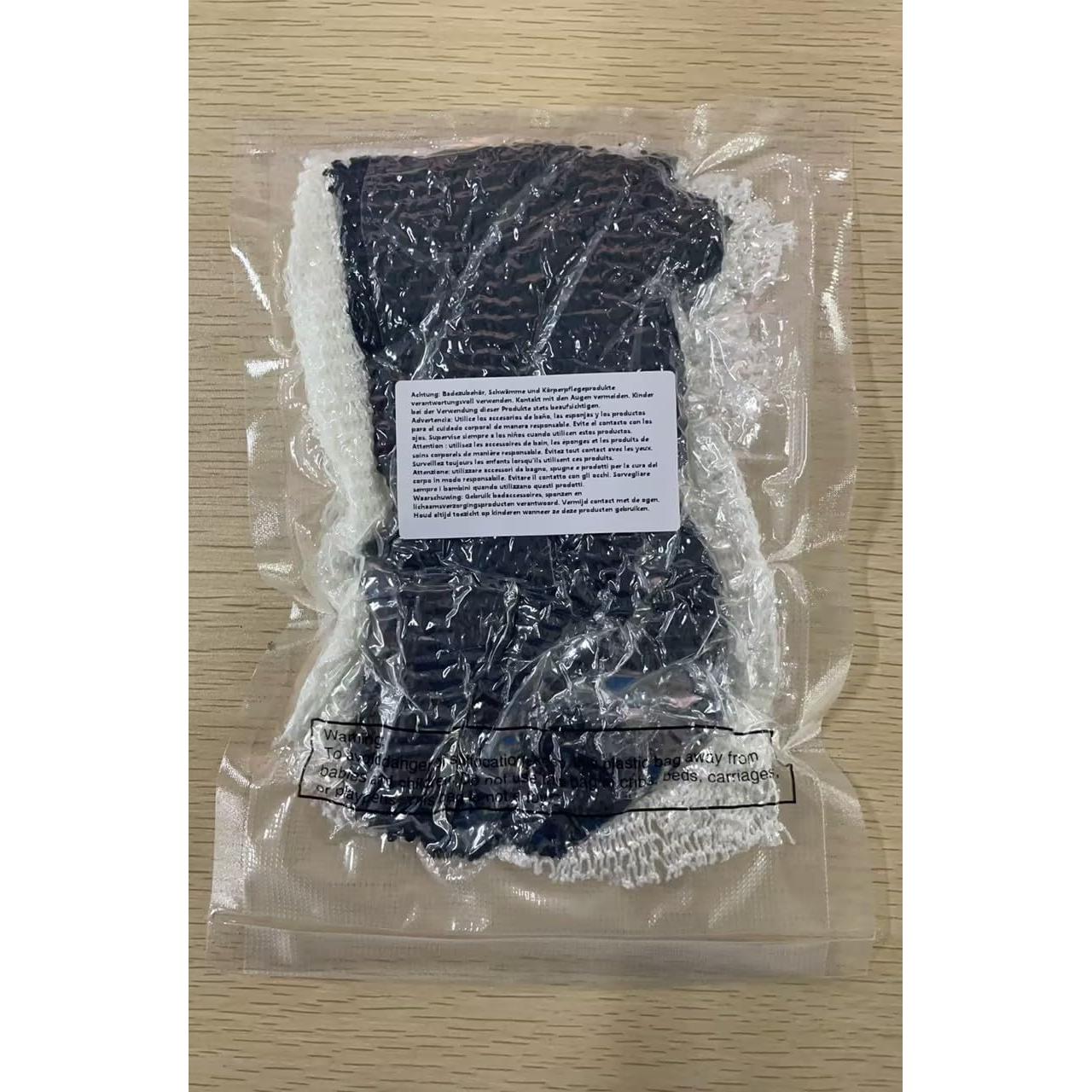 Esponja Exfoliante Africana Shappy 2 Pcs 65x20 cm Nylon