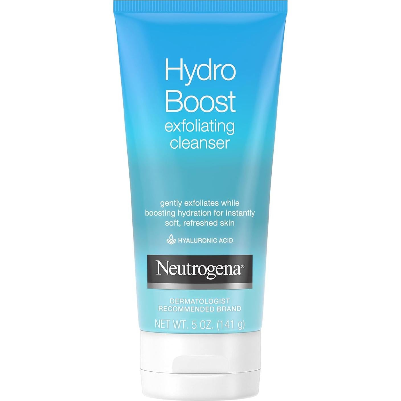 Limpiador Facial Exfoliante Neutrogena Hydro Boost 3x142g