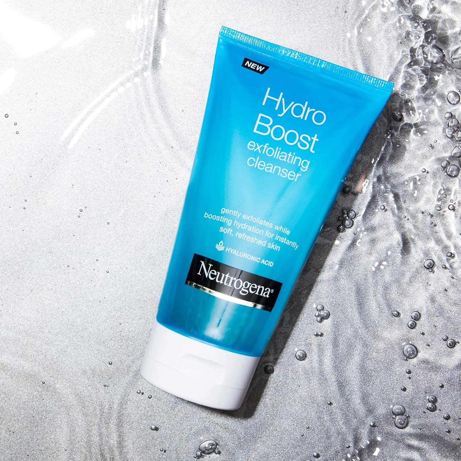 Limpiador Facial Exfoliante Neutrogena Hydro Boost 3x142g