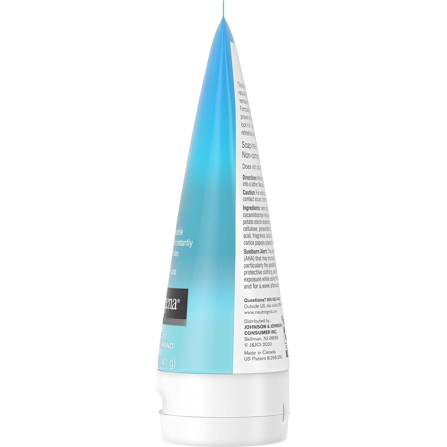 Limpiador Facial Exfoliante Neutrogena Hydro Boost 3x142g