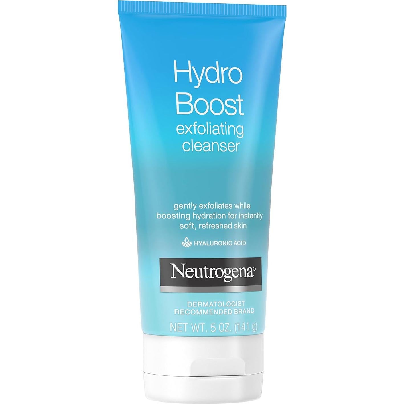 Limpiador Facial Exfoliante Neutrogena Hydro Boost 3x142g