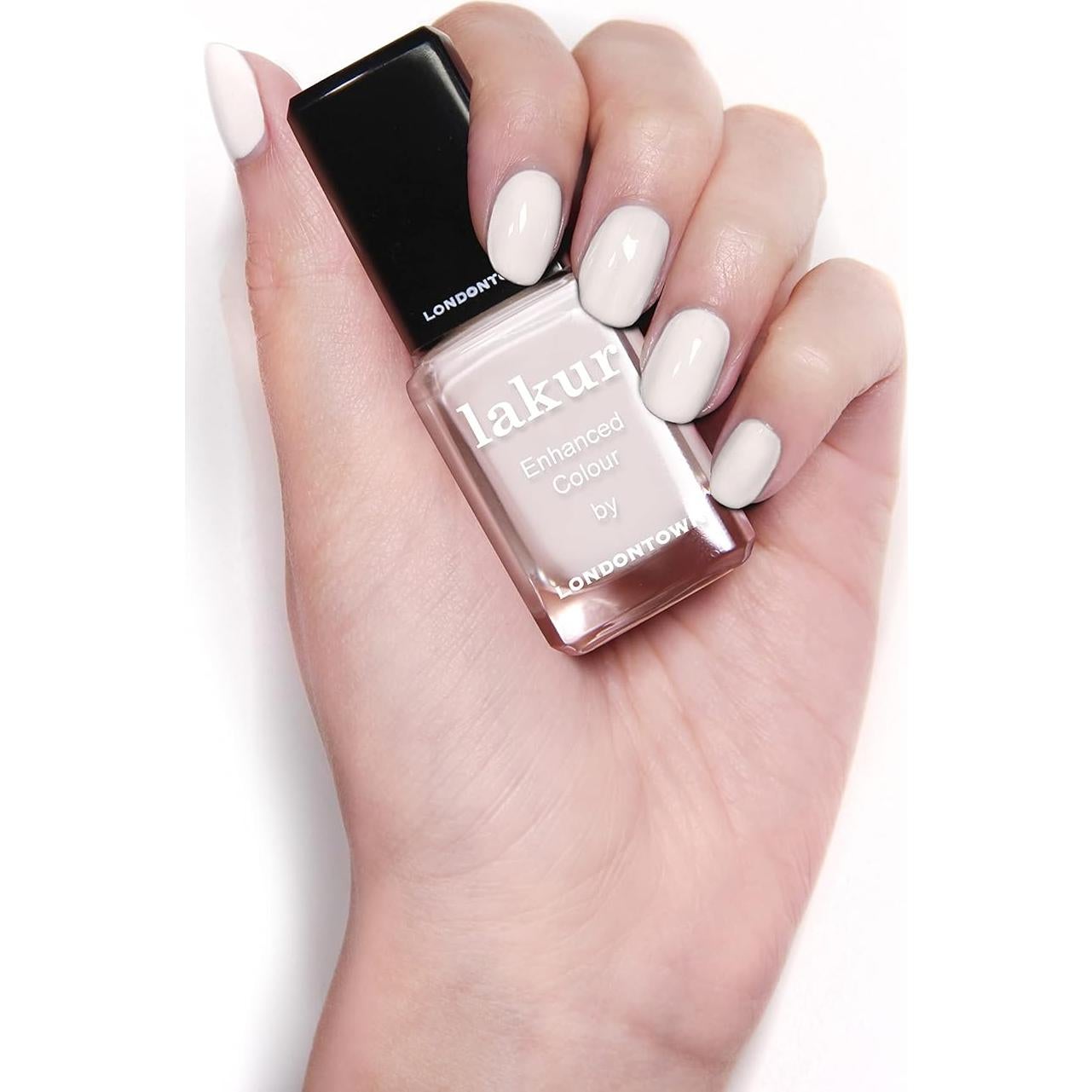 Esmalte de Uñas Londontown Lakur Brillo Plateado 11.83g