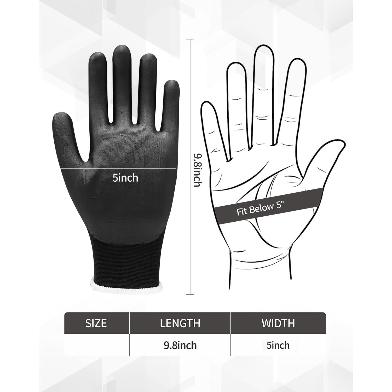 Guantes de Trabajo Aislantes Defway 400V Impermeables Antideslizantes