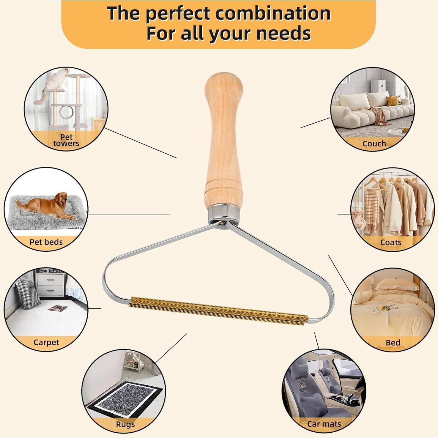 Removedor de Pelo de Mascotas VeniCare, Rascador Reutilizable