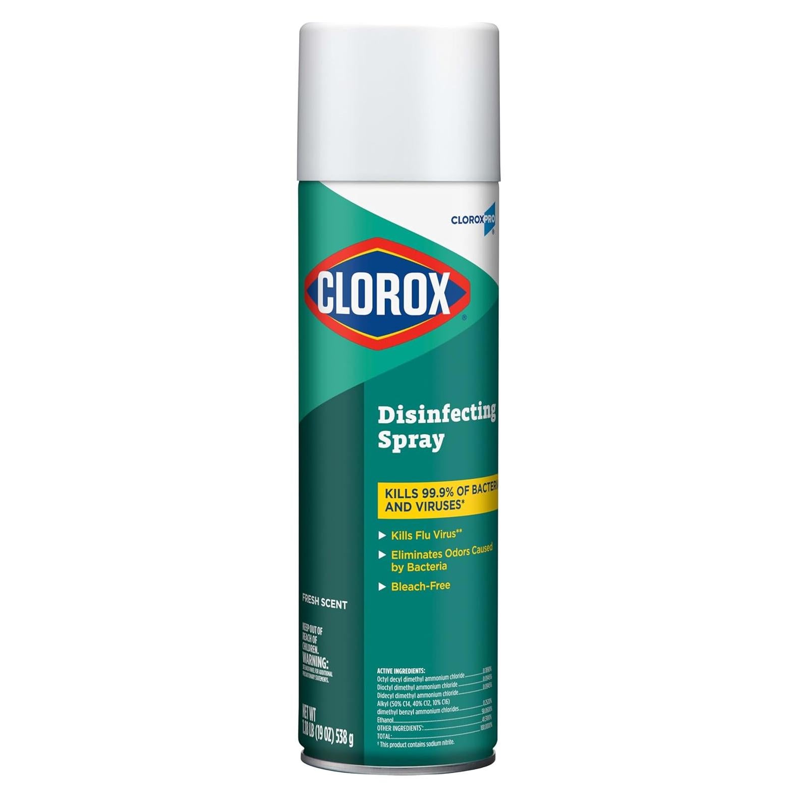 Spray Desinfectante Clorox 19 Onzas - Multi-Superficies Fresco