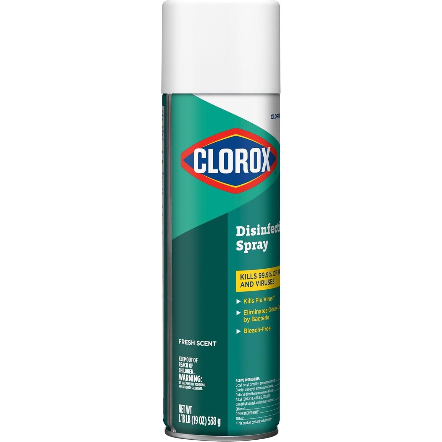 Spray Desinfectante Clorox 19 Onzas - Multi-Superficies Fresco