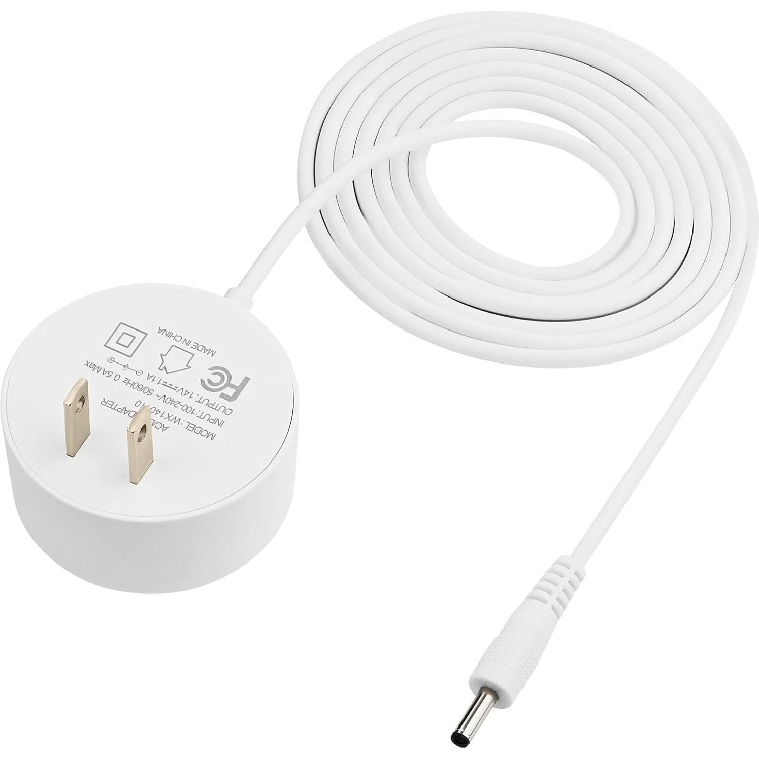 Adaptador de corriente 1.83m Vebner para Google Nest Mini y Hub