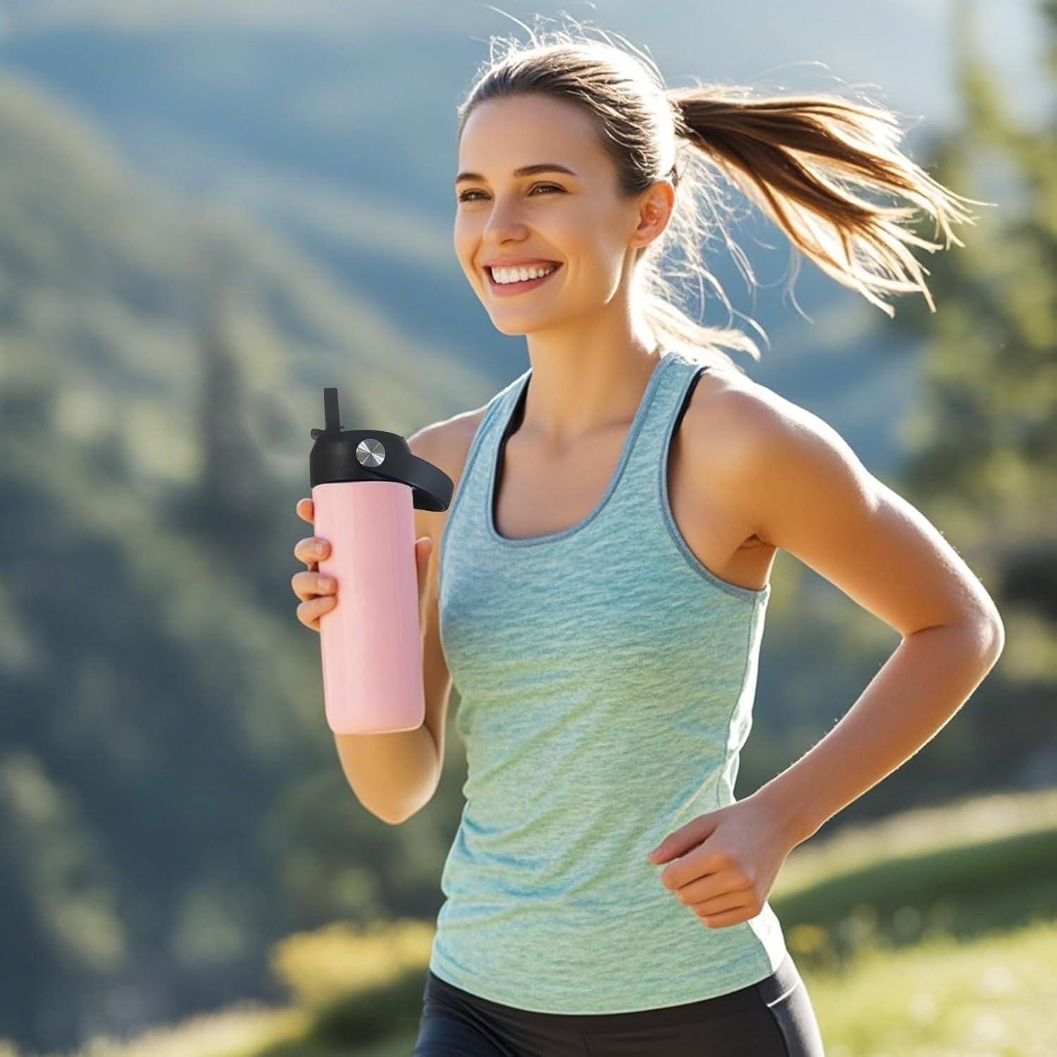 Tapa de Pajita LLCJYYCY para Botellas Hydro Flask Boca Ancha