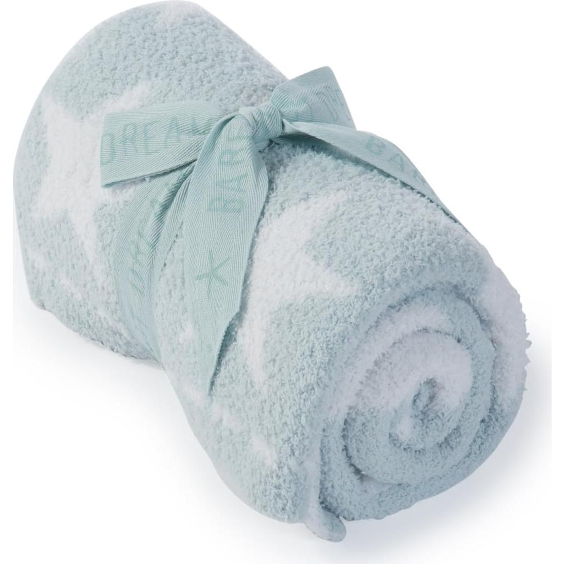 Manta de Recepción Barefoot Dreams CozyChic 76x76 cm