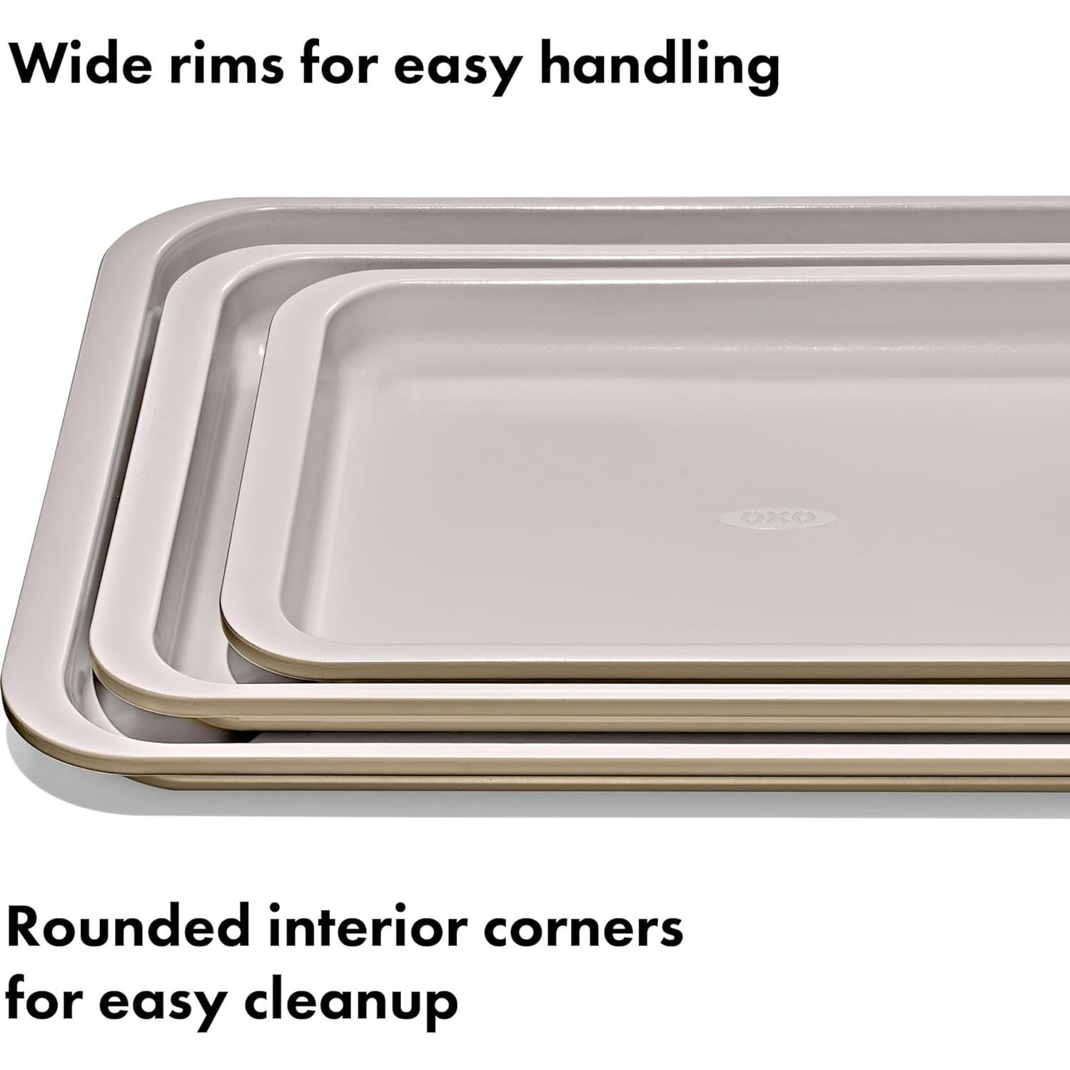 Set de Bandejas para Hornear OXO Good Grips Pro 3 Piezas