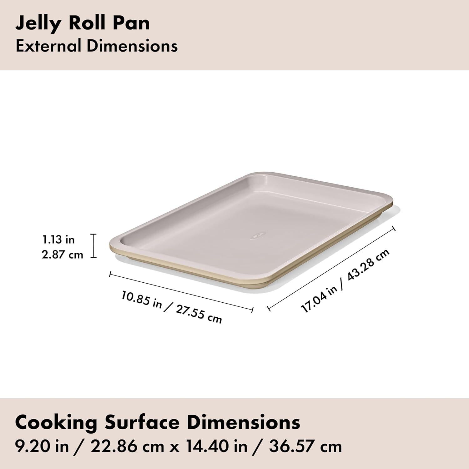 Set de Bandejas para Hornear OXO Good Grips Pro 3 Piezas